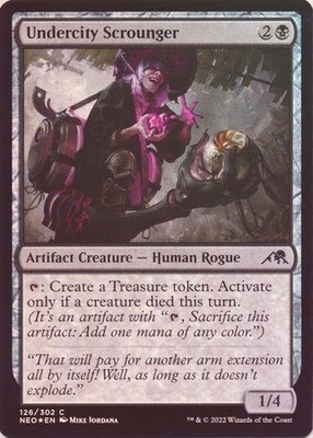 Undercity Scrounger 126/302 - Foil Kamigawa Neon Dynasty Foil Singles
