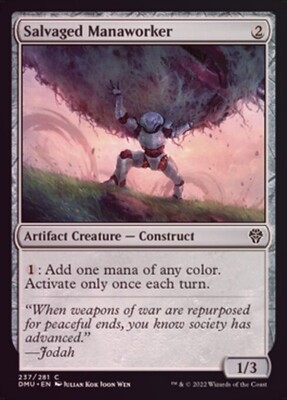 Salvaged Manaworker 237/281 - Foil
Dominaria United Foil Singles