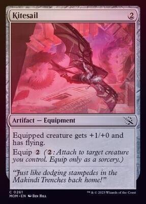 Kitesail 0261 - Foil March of the Machine Foil Singles