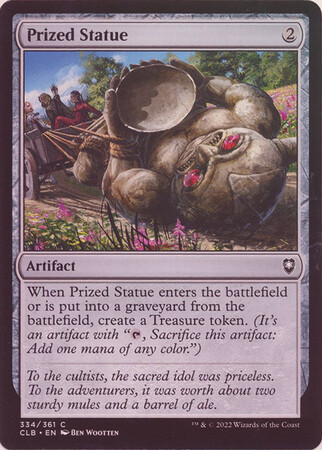 Prized Statue 334/361 - Foil
Commander Legends: Battle for Baldur&#39;s Gate Foil Singles