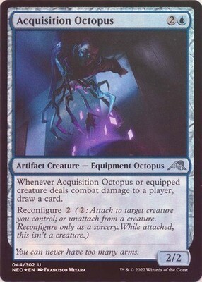 Acquisition Octopus 044/302 - Foil
Kamigawa Neon Dynasty Foil Singles