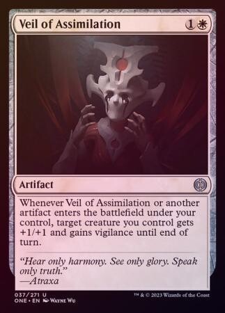 Veil of Assimilation 037/271 - Foil
Phyrexia All Will Be One Foil Singles