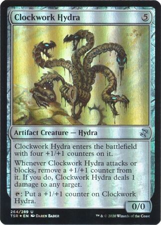 Clockwork Hydra 264/289 - Foil
Time Spiral Remastered Foil Singles