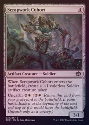 Scrapwork Cohort 37/287 - Foil The Brothers&#39; War Foil Singles