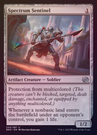 Spectrum Sentinel 244/287 - Foil
The Brothers&#39; War Foil Singles