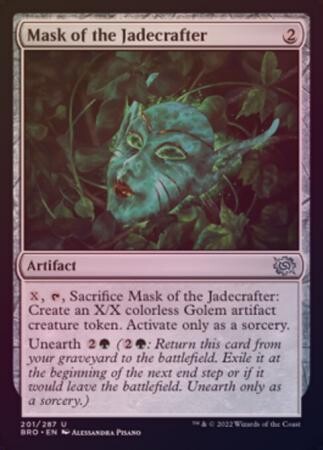 Mask of the Jadecrafter 201/287 - Foil
The Brothers&#39; War Foil Singles