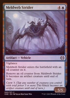 Meldweb Strider 060/271 - Foil Phyrexia All Will Be One Foil Singles