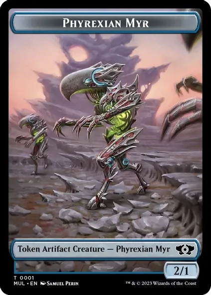 Phyrexian Myr Token 0001
March of the Machine: The Aftermath Singles
