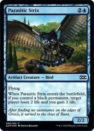 Parasitic Strix 060/332 - Foil Double Masters Foil Singles