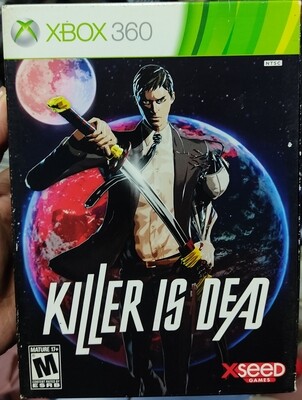 SH Killer is Dead Limited Edition Xbox 360 Usado Completo