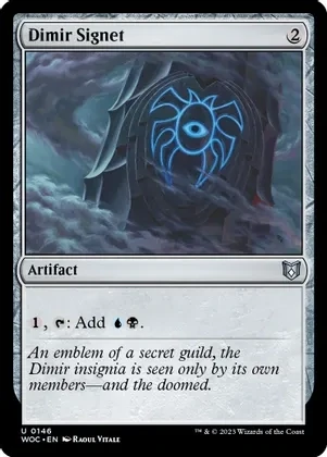 Dimir Signet - Commander: Wilds of Eldraine (WOC)
Commander: Wilds of Eldraine