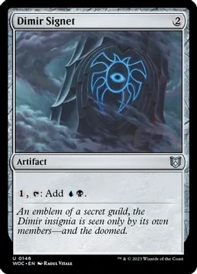 Dimir Signet - Commander: Wilds of Eldraine (WOC)
Commander: Wilds of Eldraine