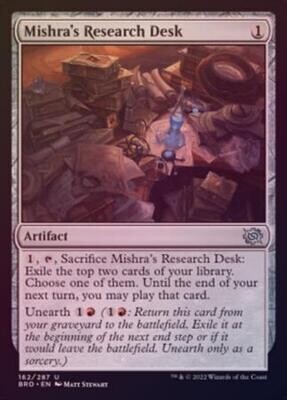 Mishra&#39;s Research Desk 162/287 - Foil
The Brothers&#39; War Foil Singles