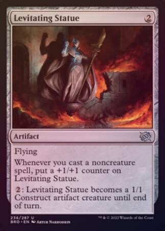 Levitating Statue 236/287 - Foil
The Brothers&#39; War Foil Singles
