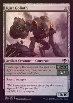 Rust Goliath 204/287 - Foil The Brothers&#39; War Foil Singles