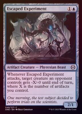 Escaped Experiment 048/271 - Foil
Phyrexia All Will Be One Foil Singles