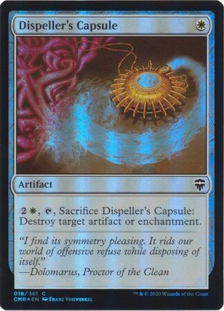 Dispeller&#39;s Capsule 018/361 - Foil
Commander Legends Foil Singles