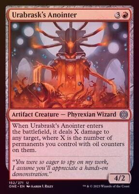 Urabrask&#39;s Anointer 152/271 - Foil Phyrexia All Will Be One Foil Singles