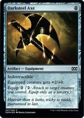 Darksteel Axe 247/332 - Foil
Double Masters Foil Singles