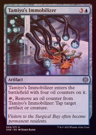 Tamiyo&#39;s Immobilizer 069/271 - Foil Phyrexia All Will Be One Foil Singles