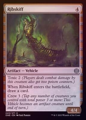 Ribskiff 240/271 - Foil Phyrexia All Will Be One Foil Singles