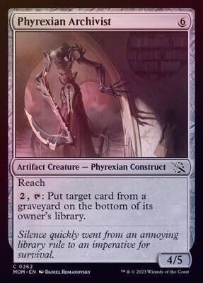 Phyrexian Archivist 0262 - Foil
March of the Machine Foil Singles