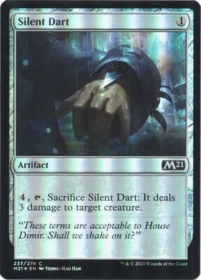 Silent Dart 237/274 - Foil
Magic 2021 (M21) Foil Singles