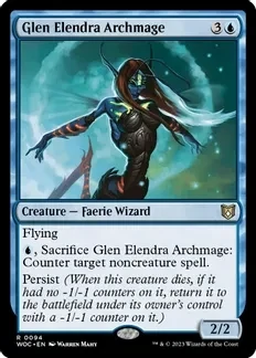 Glen Elendra Archmage - Commander: Wilds of Eldraine (WOC)
Commander: Wilds of Eldraine