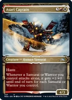 GA Asari Captain (Showcase) - Kamigawa: Neon Dynasty (NEO)
Kamigawa: Neon Dynasty