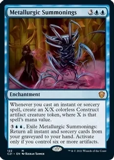 SJ Metallurgic Summonings - Commander 2021 (C21)
Commander 2021 (Español)