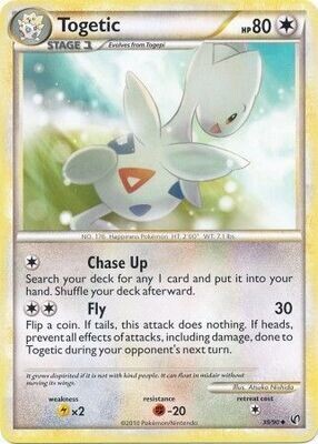 Togetic - 39/90 - Uncommon
HGSS - Undaunted Singles
