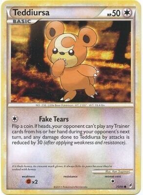 Teddiursa - 73/95 - Common
Call of Legends Singles