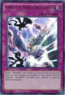 Sinister Shadow Games - DUEA-EN072 - Ultra Rare Unlimited
Duelist Alliance Unlimited Singles