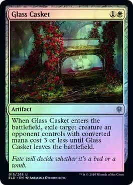Glass Casket 015/269 - Foil Throne of Eldraine Foil Singles (Español)