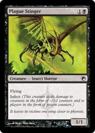 Plague Stinger 75/249 - Scars of Mirrodin Singles (Español)