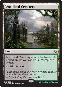 Woodland Cemetery 248/269 Dominaria Singles