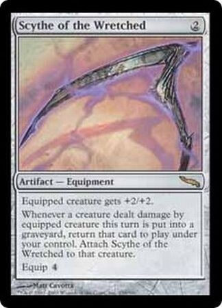 Scythe of the Wretched
Mirrodin Singles(Español)