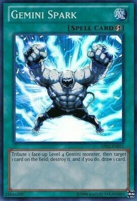 Gemini Spark - AP02-EN011 - Super Rare
Astral Pack 2 AP02 (Espanol)