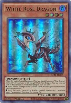 White Rose Dragon - LDS2-EN109 - Ultra Rare 1st Edition
Legendary Duelists: Season 2 [LDS2] 1st Edition Singles