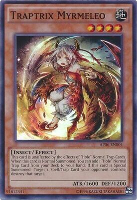 Traptrix Myrmeleo - AP06-EN004 - Super Rare
Astral Pack 6 AP06 (Espanol)