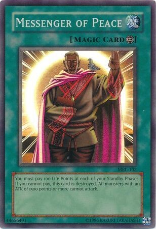 Messenger of Peace - MRL-102 - Super Rare Unlimited
Magic Ruler [MRL] Unlimited Singles (Espanol)