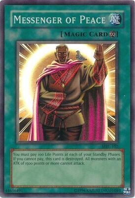 Messenger of Peace - MRL-102 - Super Rare Unlimited
Magic Ruler [MRL] Unlimited Singles (Espanol)
