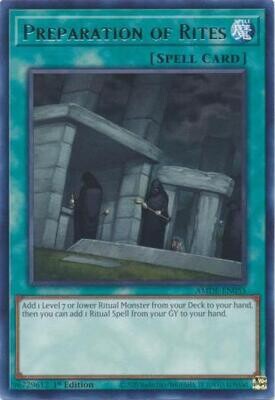 Preparation of Rites - AMDE-EN055 - Rare 1st Edition
Amazing Defenders 1st Edition Singles