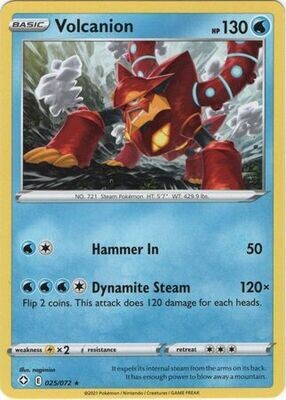 Volcanion - 025/072 - Rare Shining Fates Singles