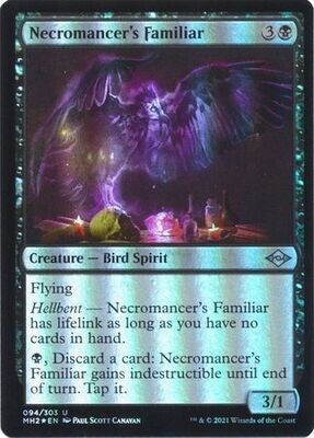 Necromancer&#39;s Familiar 094/303 - Foil Modern Horizons 2 Foil Singles