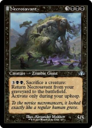 Necrosavant 307 - Retro Frame
Dominaria Remastered Collector Booster Singles