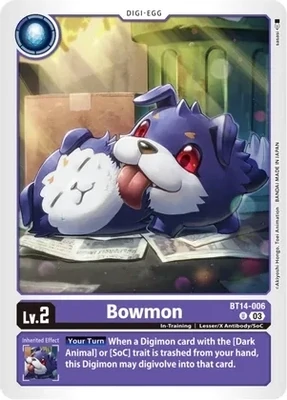 Bowmon - Blast Ace (BT14)
Blast Ace