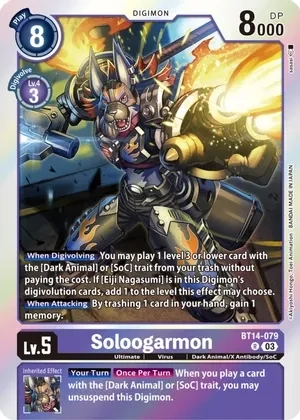 Soloogarmon - Blast Ace (BT14) Blast Ace Foil