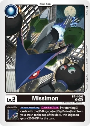 Missimon - Blast Ace (BT14)
Blast Ace