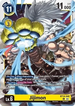 Jijimon - Blast Ace (BT14)
Blast Ace